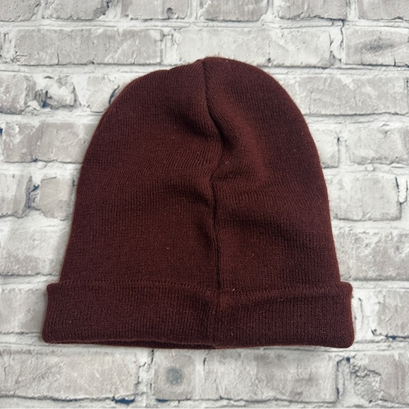 EUD Levi's Burgundy Knit Beanie ONE SIZE (RN 129919) - Picture 3 of 8